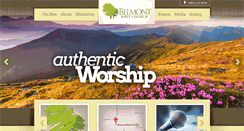 Desktop Screenshot of belmontbiblechurch.com